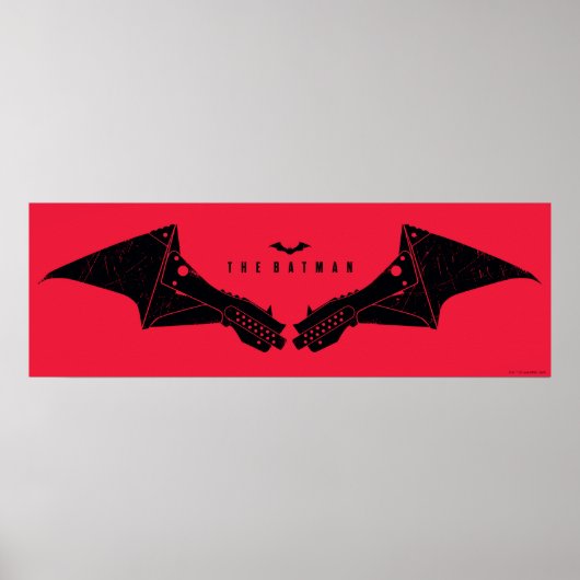 De Batman Mechanical Bat Wings Poster (Voorkant)