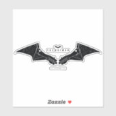 De Batman Mechanical Bat Wings Sticker (Vel)