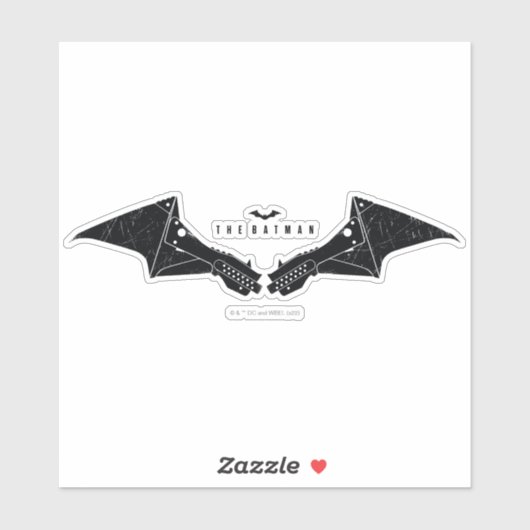 De Batman Mechanical Bat Wings Sticker (Vel)