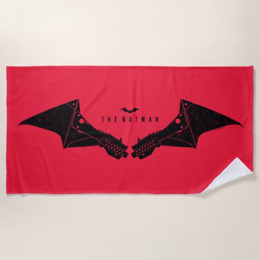 De Batman Mechanical Bat Wings Strandlaken (Voorkant)