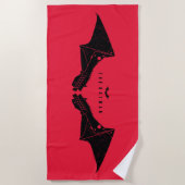 De Batman Mechanical Bat Wings Strandlaken (Voorkant)