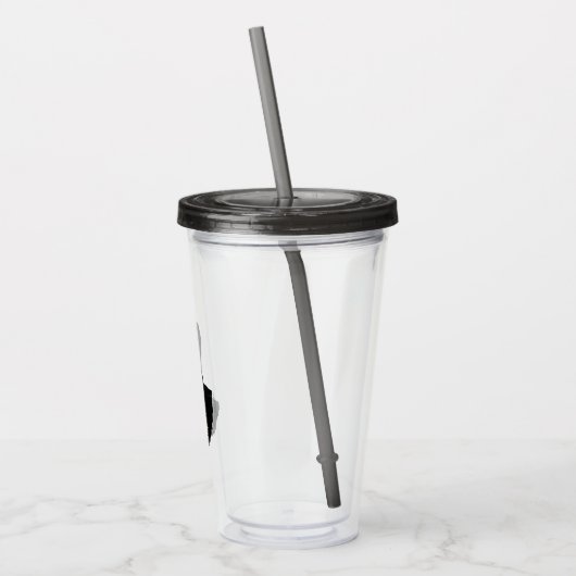 De Batman met het symbool Golden Bat Acryl Drinkbeker (Links)