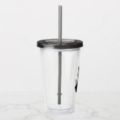 De Batman met het symbool Golden Bat Acryl Drinkbeker (Rechts)