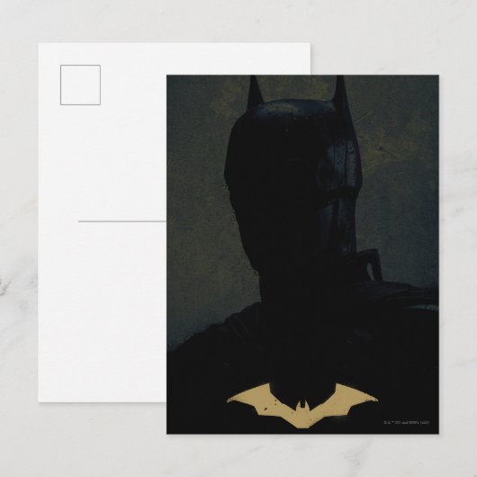 De Batman met het symbool Golden Bat Briefkaart (Voorkant / Achterkant)