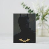 De Batman met het symbool Golden Bat Briefkaart (Staand voorkant)
