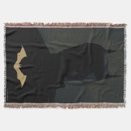 De Batman met het symbool Golden Bat Deken (Voorkant)