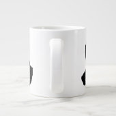 De Batman met het symbool Golden Bat Grote Koffiekop (Achterkant)