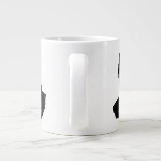 De Batman met het symbool Golden Bat Grote Koffiekop (Achterkant)