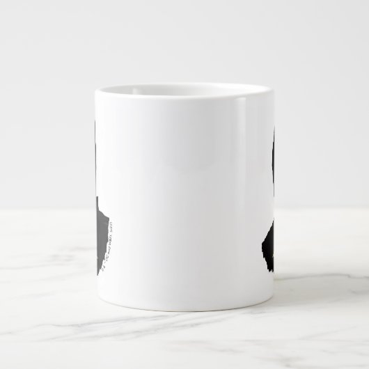 De Batman met het symbool Golden Bat Grote Koffiekop (Voorkant)