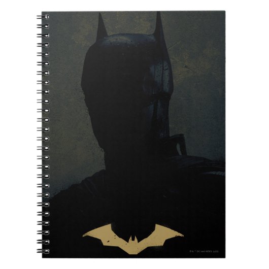 De Batman met het symbool Golden Bat Notitieboek (Voorkant)