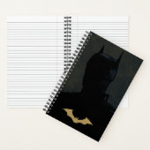 De Batman met het symbool Golden Bat Notitieboek (Binnen)