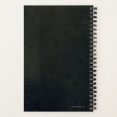 De Batman met het symbool Golden Bat Notitieboek (Achterkant)