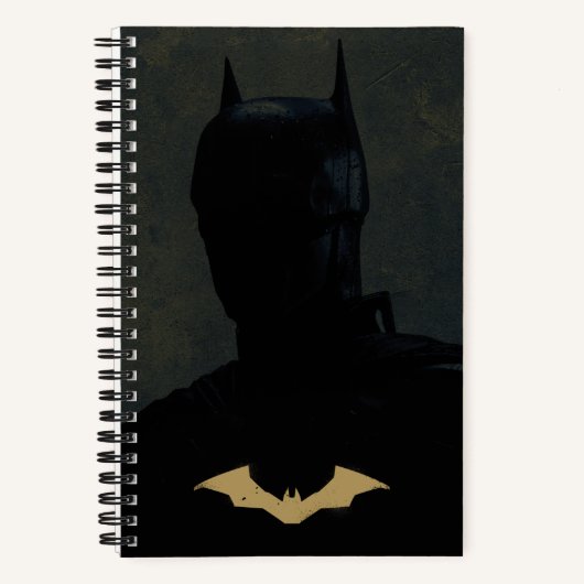 De Batman met het symbool Golden Bat Notitieboek (Voorkant)