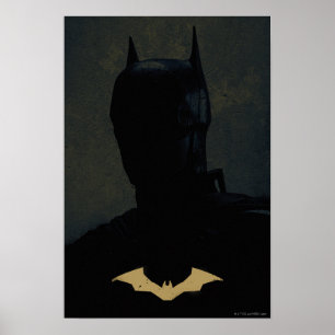 De Batman met het symbool Golden Bat Poster