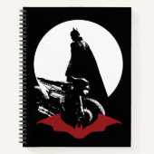 De Batman Motorcycle Silhouette Notitieboek (Voorkant)