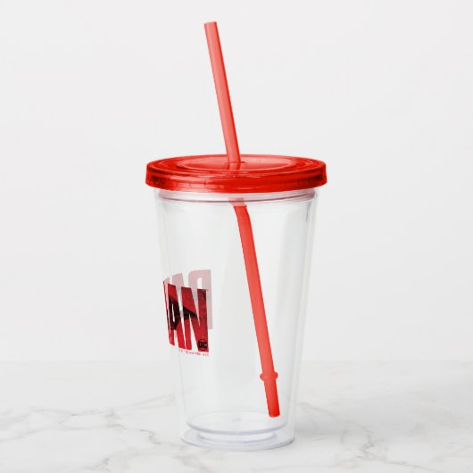 De Batman Theatrical Logo Acryl Drinkbeker (Links)
