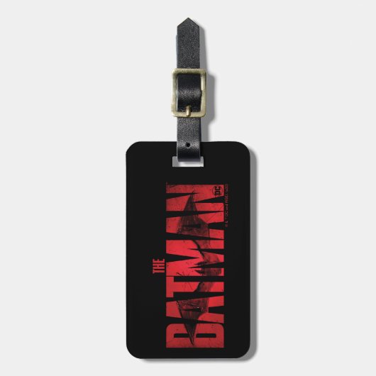 De Batman Theatrical Logo Bagagelabel (Voorkant verticaal)