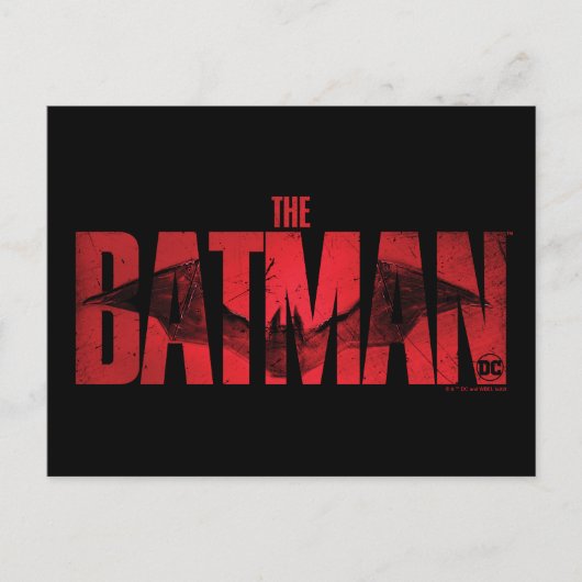 De Batman Theatrical Logo Briefkaart (Voorkant)