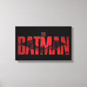 De Batman Theatrical Logo Canvas Afdruk (Voorkant)