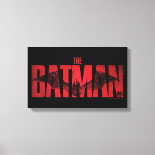 De Batman Theatrical Logo Canvas Afdruk