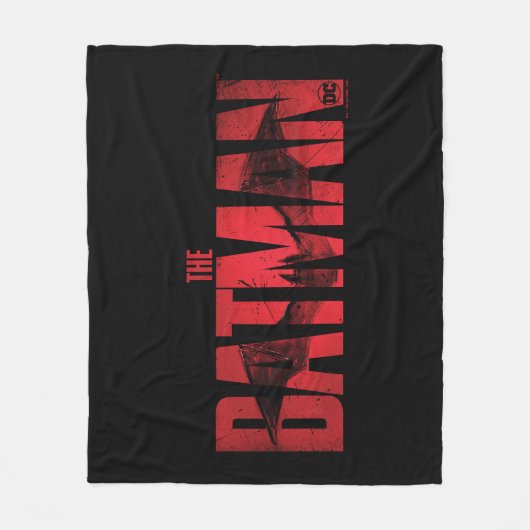 De Batman Theatrical Logo Fleece Deken (Voorkant)