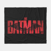 De Batman Theatrical Logo Fleece Deken (Voorkant (Horizontaal))