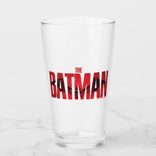 De Batman Theatrical Logo Glas (Voorkant)