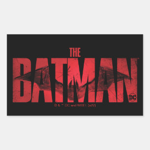 De Batman Theatrical Logo Rechthoekige Sticker