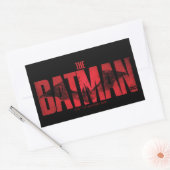 De Batman Theatrical Logo Rechthoekige Sticker (Envelop)