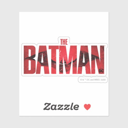 De Batman Theatrical Logo Sticker (Vel)