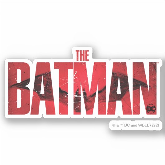 De Batman Theatrical Logo Sticker (Voorkant)