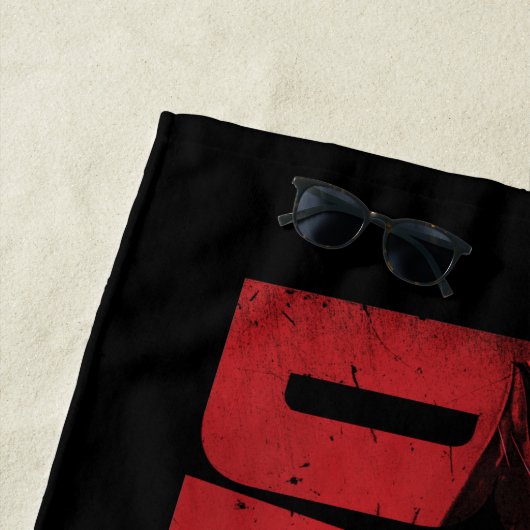 De Batman Theatrical Logo Strandlaken (In situ)