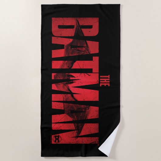 De Batman Theatrical Logo Strandlaken (Voorkant)