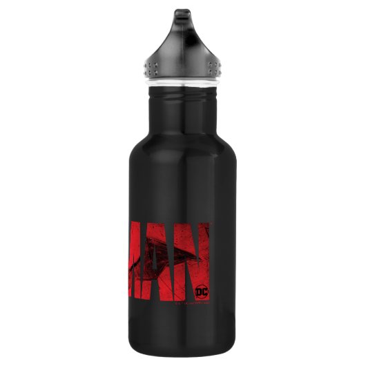 De Batman Theatrical Logo Waterfles (Rechts)