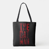 De Batman Typography Cutout Tote Bag (Achterkant)