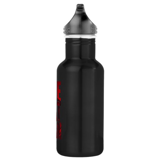 De Batman Typography Cutout Waterfles (Rechts)