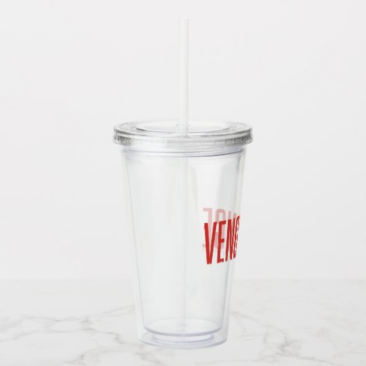 De Batman Vengeance Silhouette Acryl Drinkbeker (Rechts)