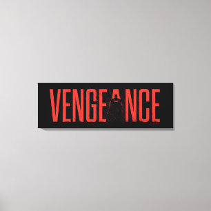 De Batman Vengeance Silhouette Canvas Afdruk
