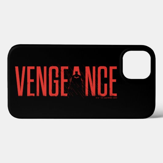 De Batman Vengeance Silhouette Case-Mate iPhone Case (Achterkant (horizontaal))