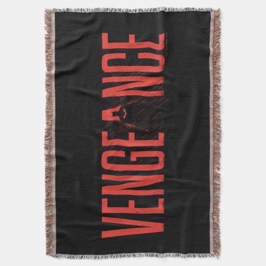 De Batman Vengeance Silhouette Deken (Voorkant Verticaal)
