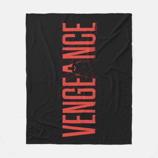 De Batman Vengeance Silhouette Fleece Deken (Voorkant)