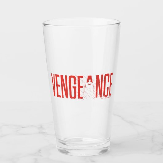 De Batman Vengeance Silhouette Glas (Voorkant)