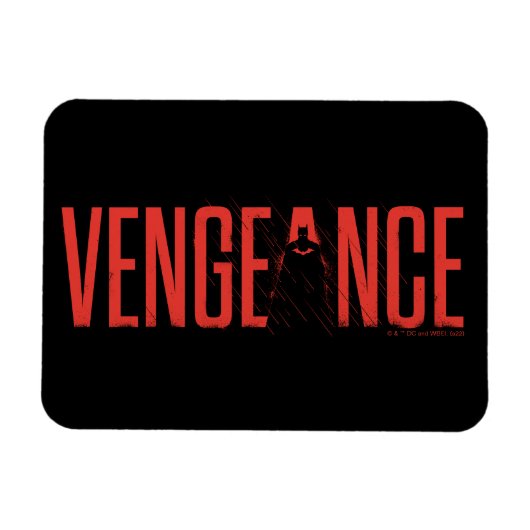 De Batman Vengeance Silhouette Magneet (Horizontaal)