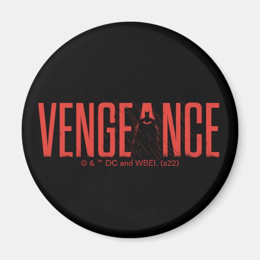 De Batman Vengeance Silhouette Magneet (Voorkant)