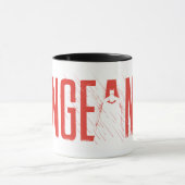 De Batman Vengeance Silhouette Mok (Midden)