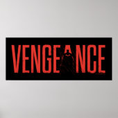 De Batman Vengeance Silhouette Poster (Voorkant)