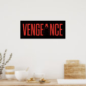 De Batman Vengeance Silhouette Poster (Keuken)