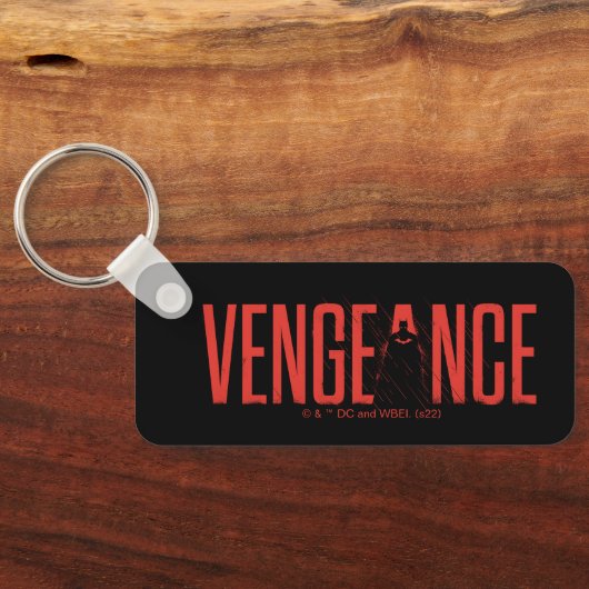 De Batman Vengeance Silhouette Sleutelhanger (Achterkant)