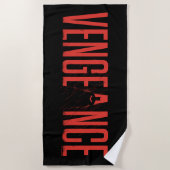 De Batman Vengeance Silhouette Strandlaken (Voorkant)