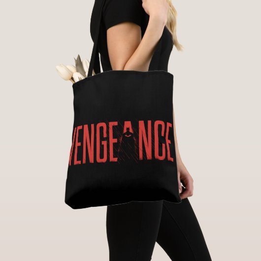De Batman Vengeance Silhouette Tote Bag (Dichtbij)